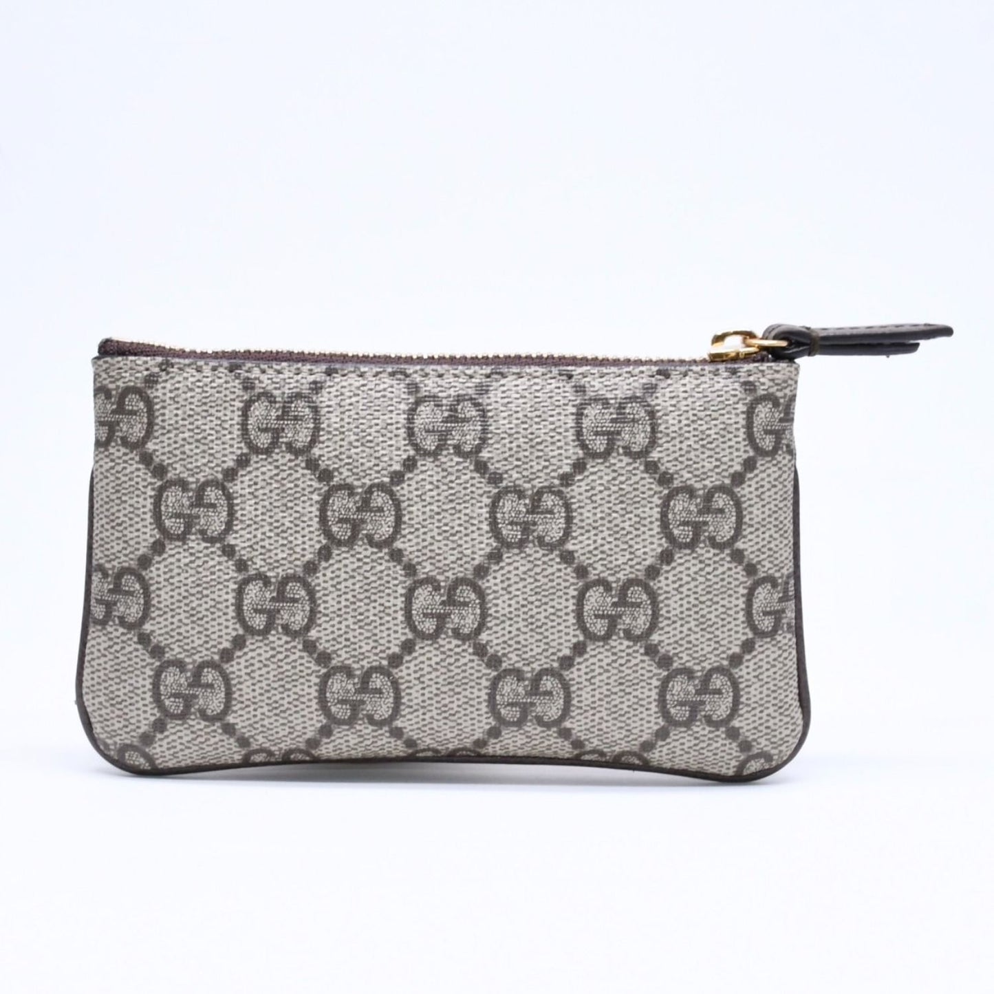Gucci Coin Purse Case GG Pattern Canvas Gold — view 2