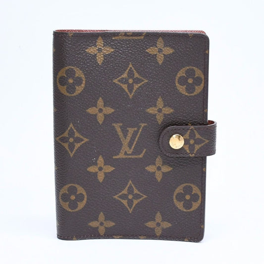 Louis Vuitton Notebook Case Agenda PM Monogram Brown