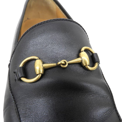 Gucci Horsebit Jordaan Loafers Shoes Leather Black — view 3
