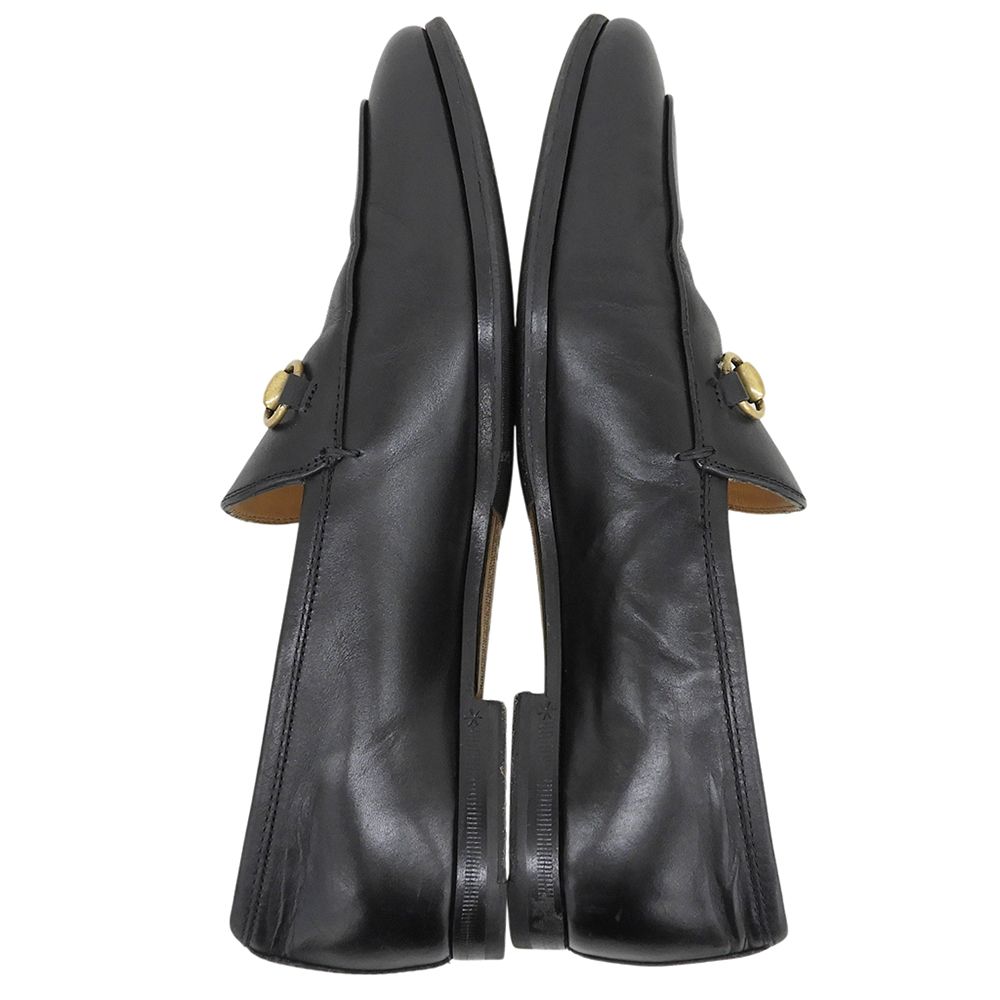 Gucci Horsebit Jordaan Loafers Shoes Leather Black — view 4