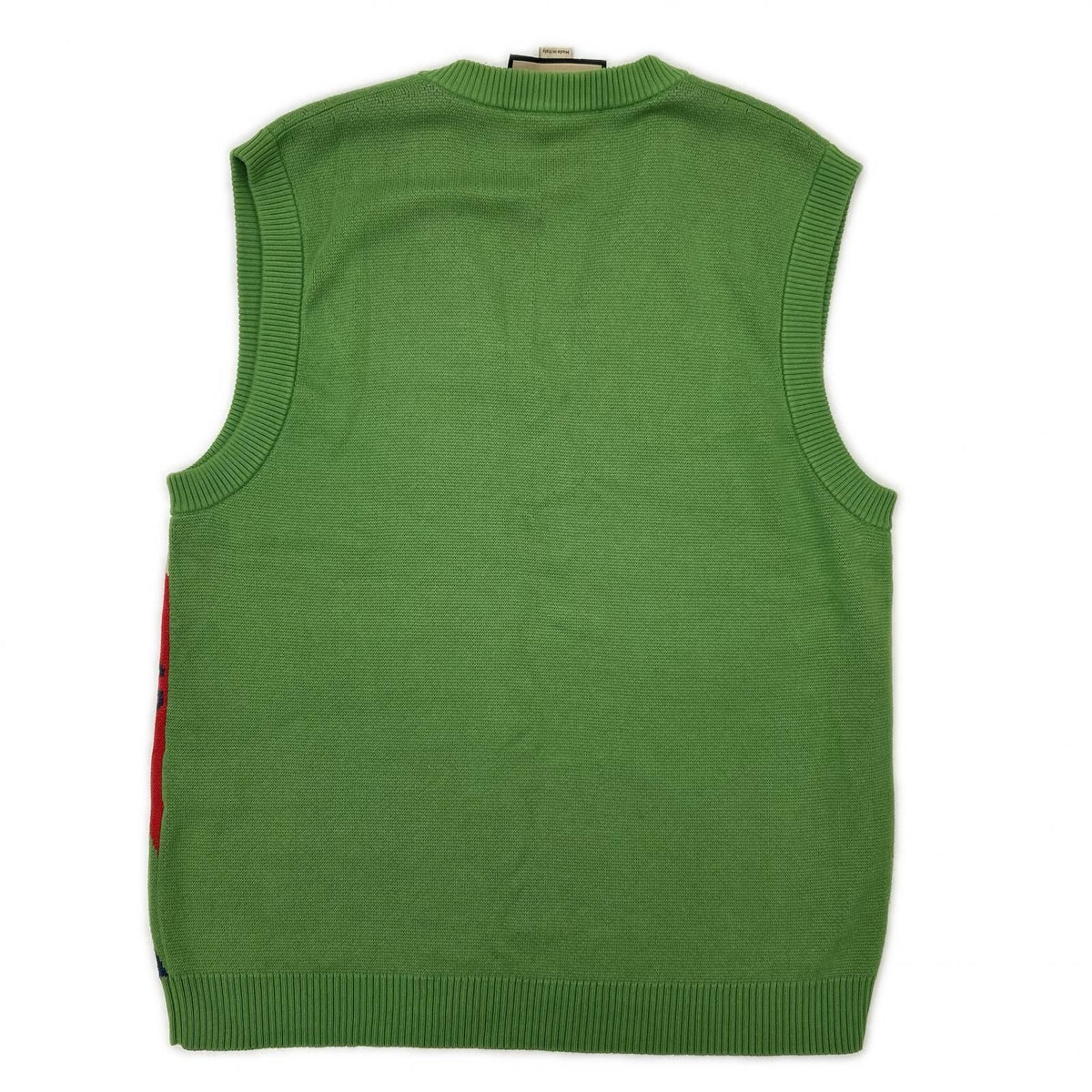 Gucci Green Argyle Knit Vest — view 2