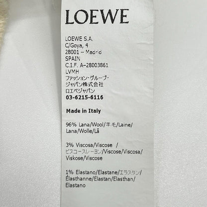 Loewe Ivory Herbarium Agram Neck Deformed Knit XS Sweater — view 4