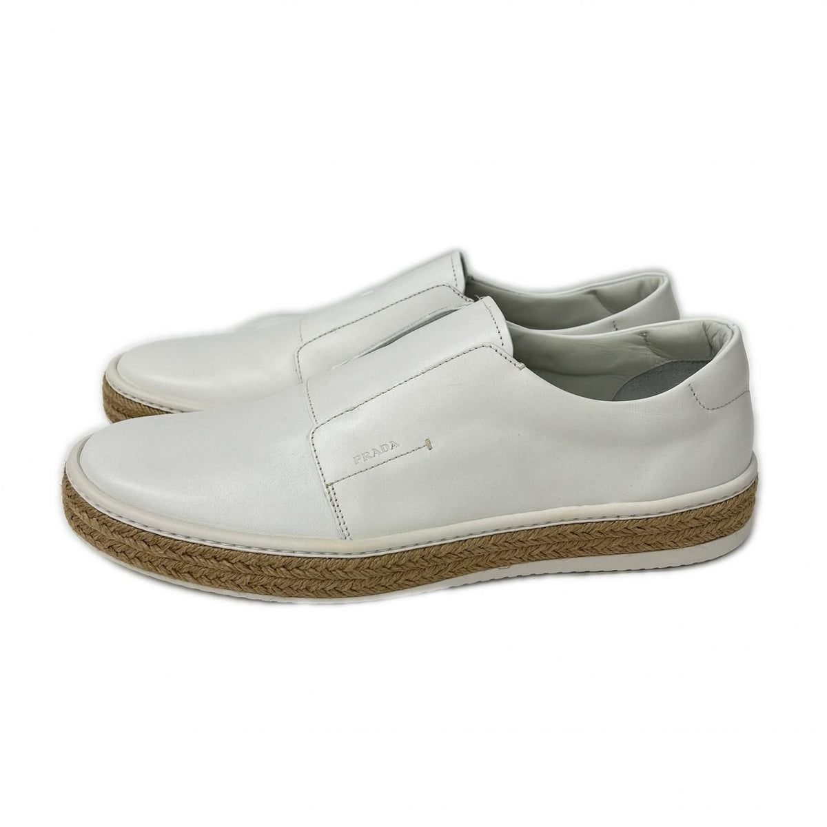 Prada Leather Espadrilles Sole Slip — view 2