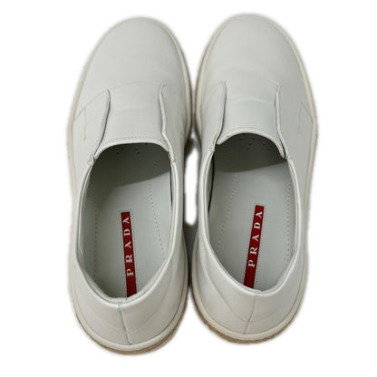 Prada Leather Espadrilles Sole Slip — view 5