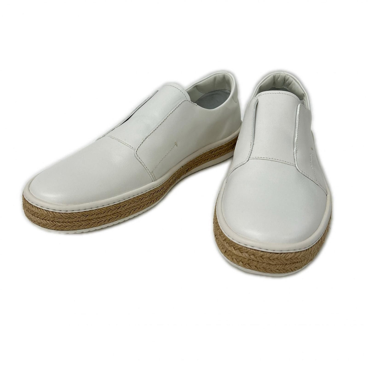 Prada Leather Espadrilles Sole Slip