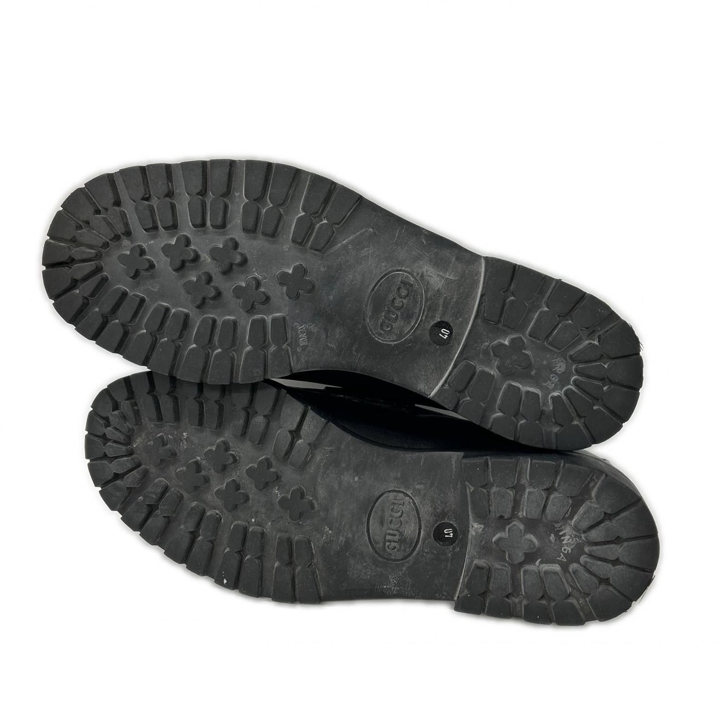 Gucci Horsebit Leather Loafers — view 6