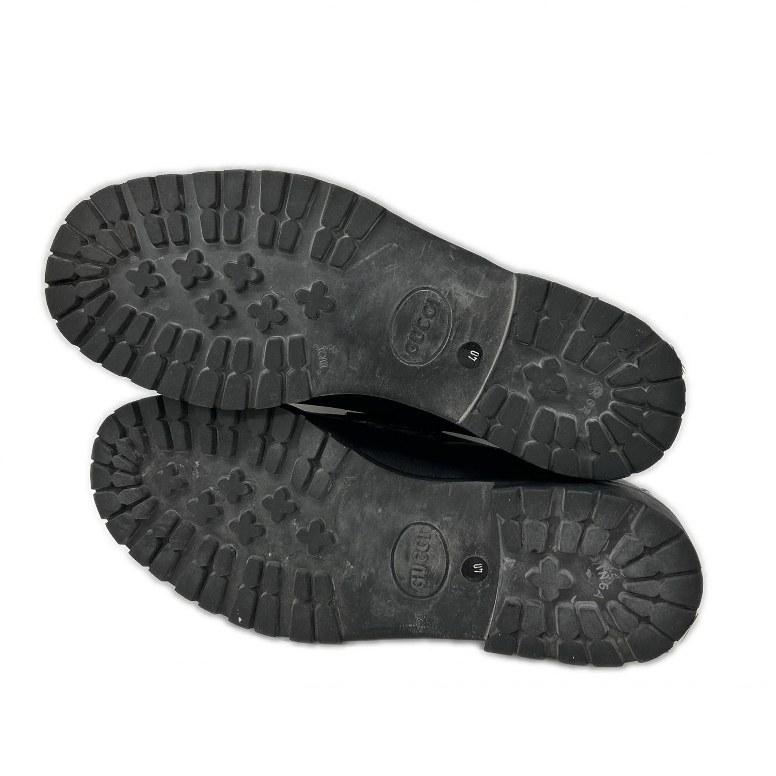 Gucci Horsebit Leather Loafers — view 6