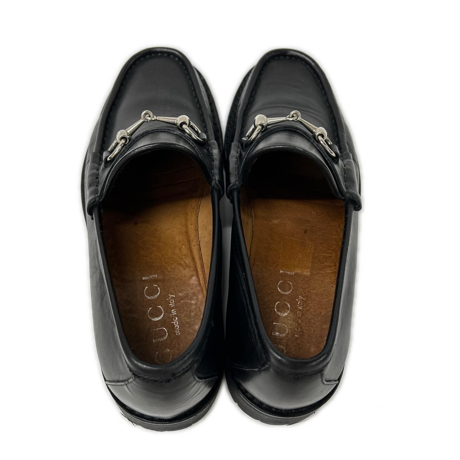 Gucci Horsebit Leather Loafers — view 5