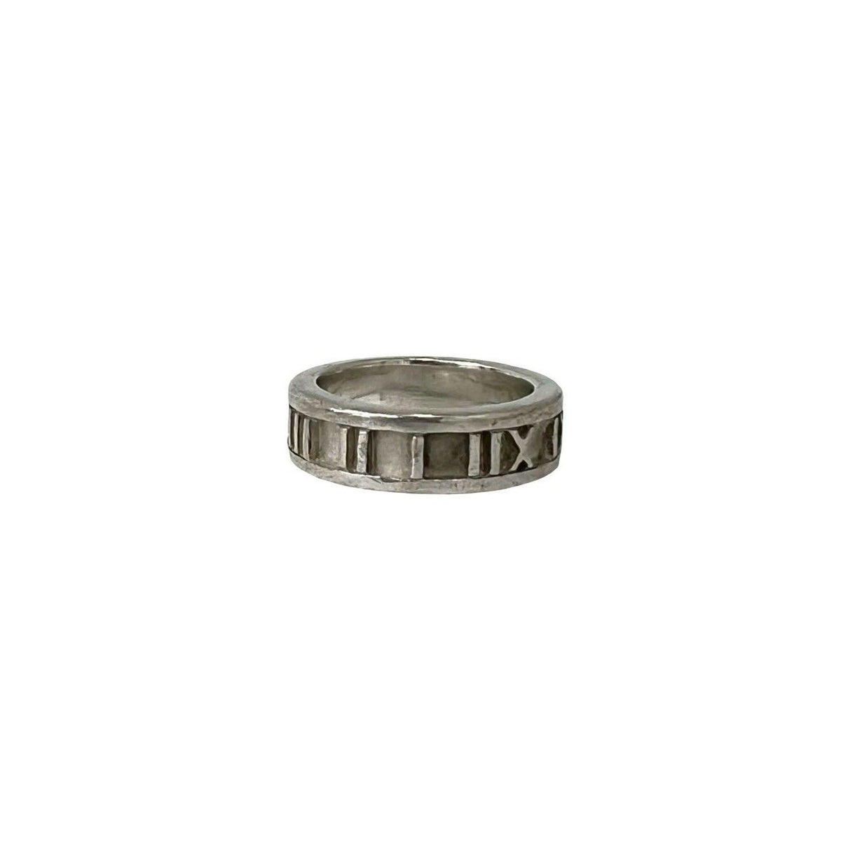 Tiffany & Co Vintage Atlas Wide Ring 925 Sterling Silver Accessory — view 4