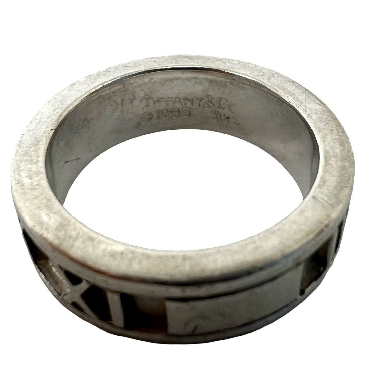 Tiffany & Co Vintage Atlas Wide Ring 925 Sterling Silver Accessory — view 3