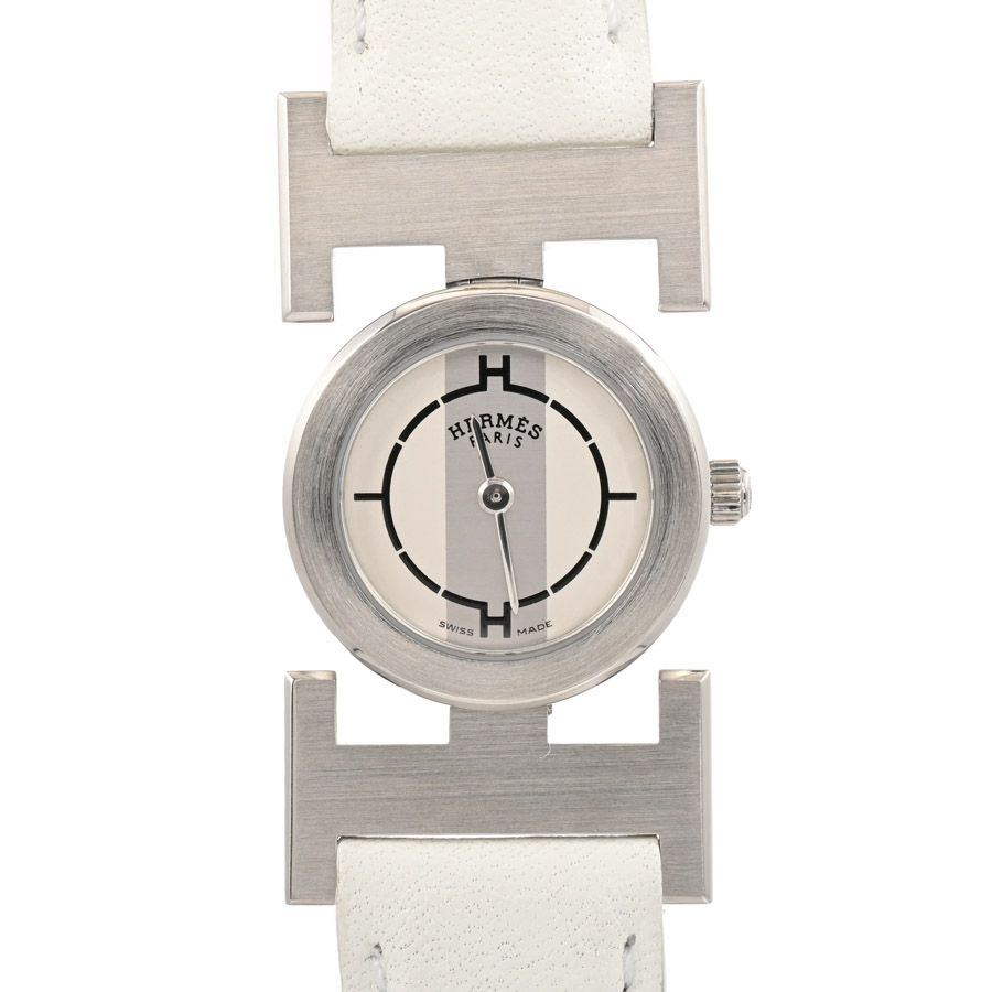 Hermes Watch Paprika Silver