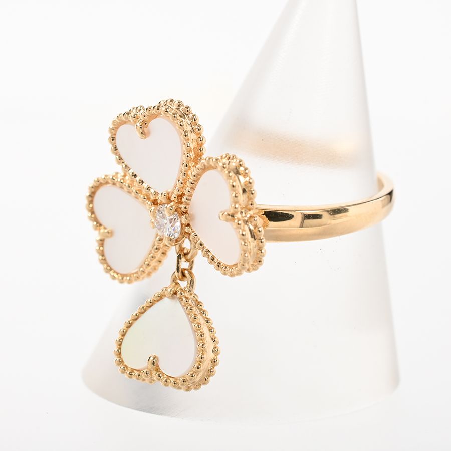 Van Cleef & Arpels Ring Sweet Alhambra Fouillage — view 2