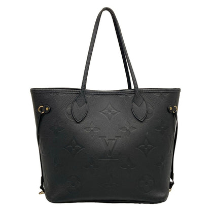 Louis Vuitton Tote Bag Monogram Empreinte Neverfull MM Noir Leather Cowhide — view 3