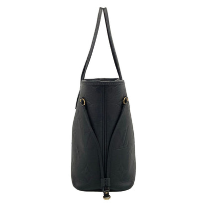 Louis Vuitton Tote Bag Monogram Empreinte Neverfull MM Noir Leather Cowhide — view 4