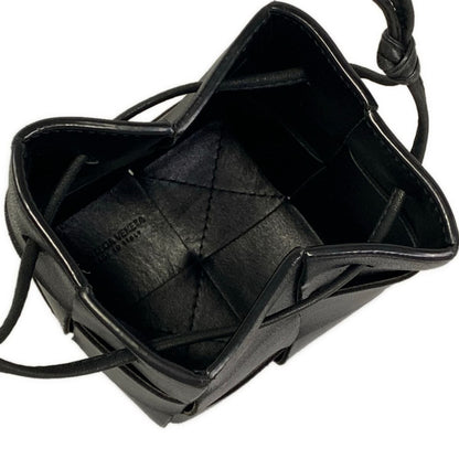 Bottega Veneta Shoulder Bag Maxi Intrachart Cassette Mini Crossbody Black Phone — view 7