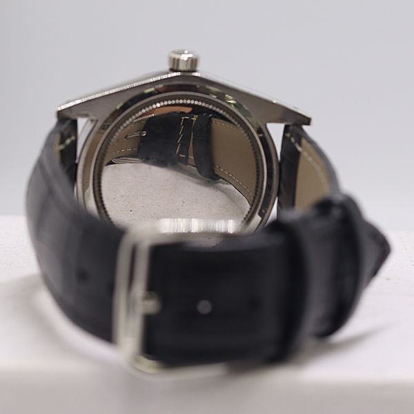 Rolex Oyster Date Precision No 1 Automatic Black Dial Watch — view 4