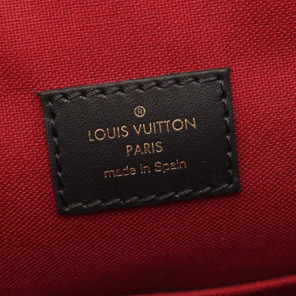 Louis Vuitton Backpack Montsouris NM PM Monogram Noir Canvas Leather — view 4
