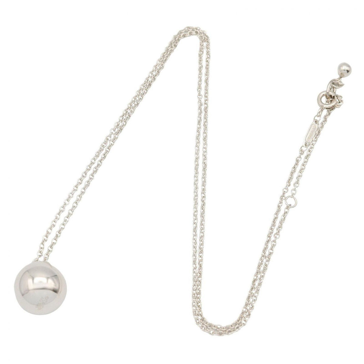 Tiffany & Co Necklace Ball 45.5 51 925 Sterling Silver — view 2