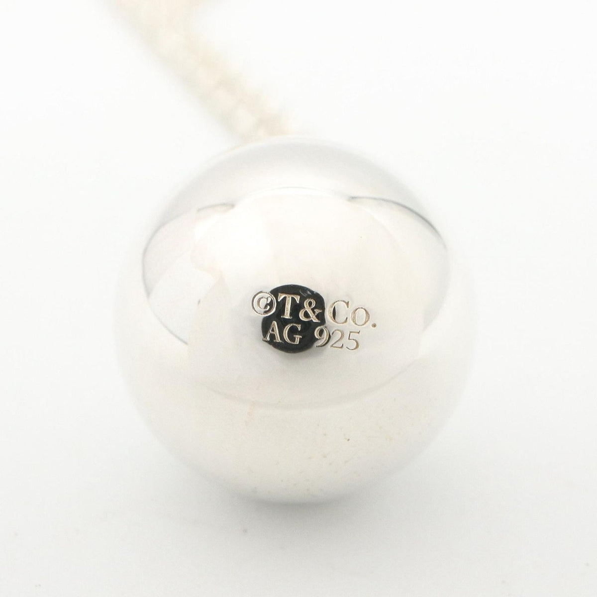 Tiffany & Co Necklace Ball 45.5 51 925 Sterling Silver — view 3
