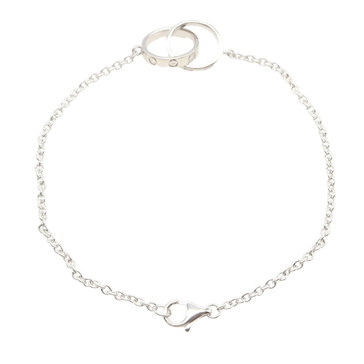 Cartier Baby Love 17 18K White Gold Bracelet — view 2