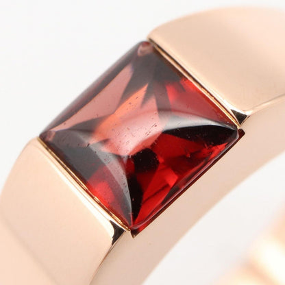 Cartier Ring Tank Mars Garnet 18K Pink Gold — view 4