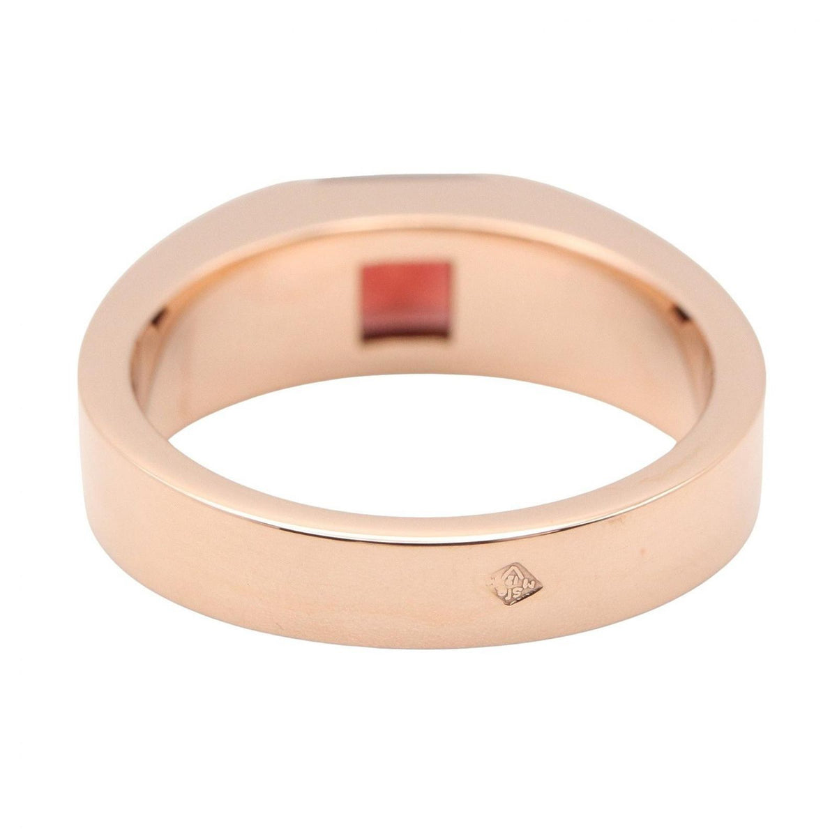 Cartier Ring Tank Mars Garnet 18K Pink Gold — view 3