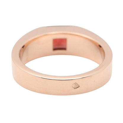 Cartier Ring Tank Mars Garnet 18K Pink Gold — view 3