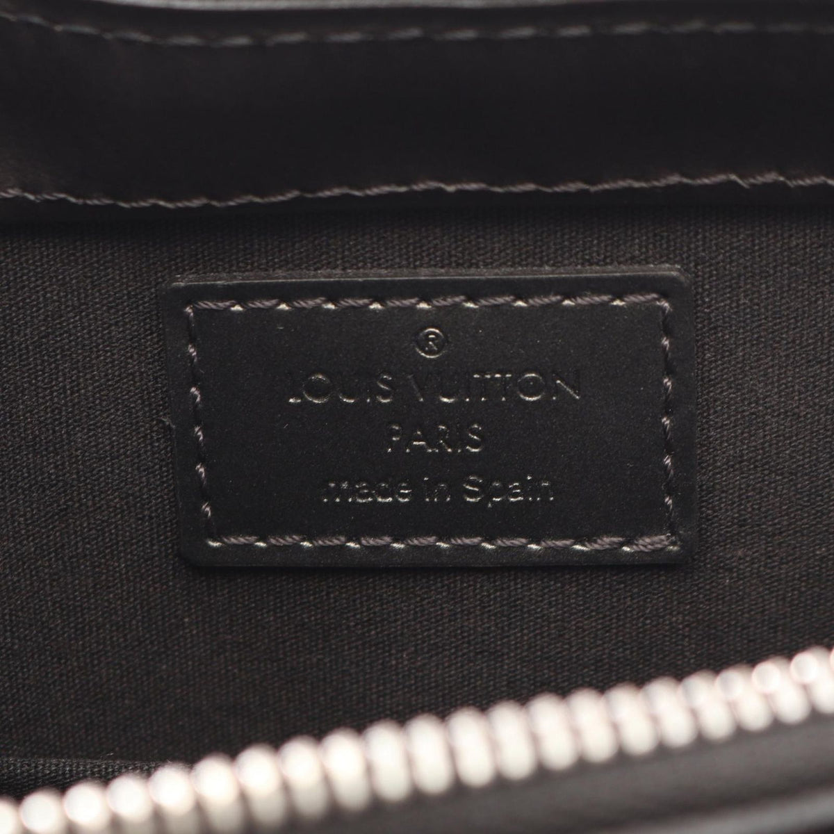 Louis Vuitton Shoulder Bag Alston Noir Leather — view 4