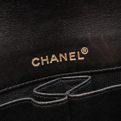 Chanel Shoulder Bag Choco Bar Black Lambskin East West Chain — view 4