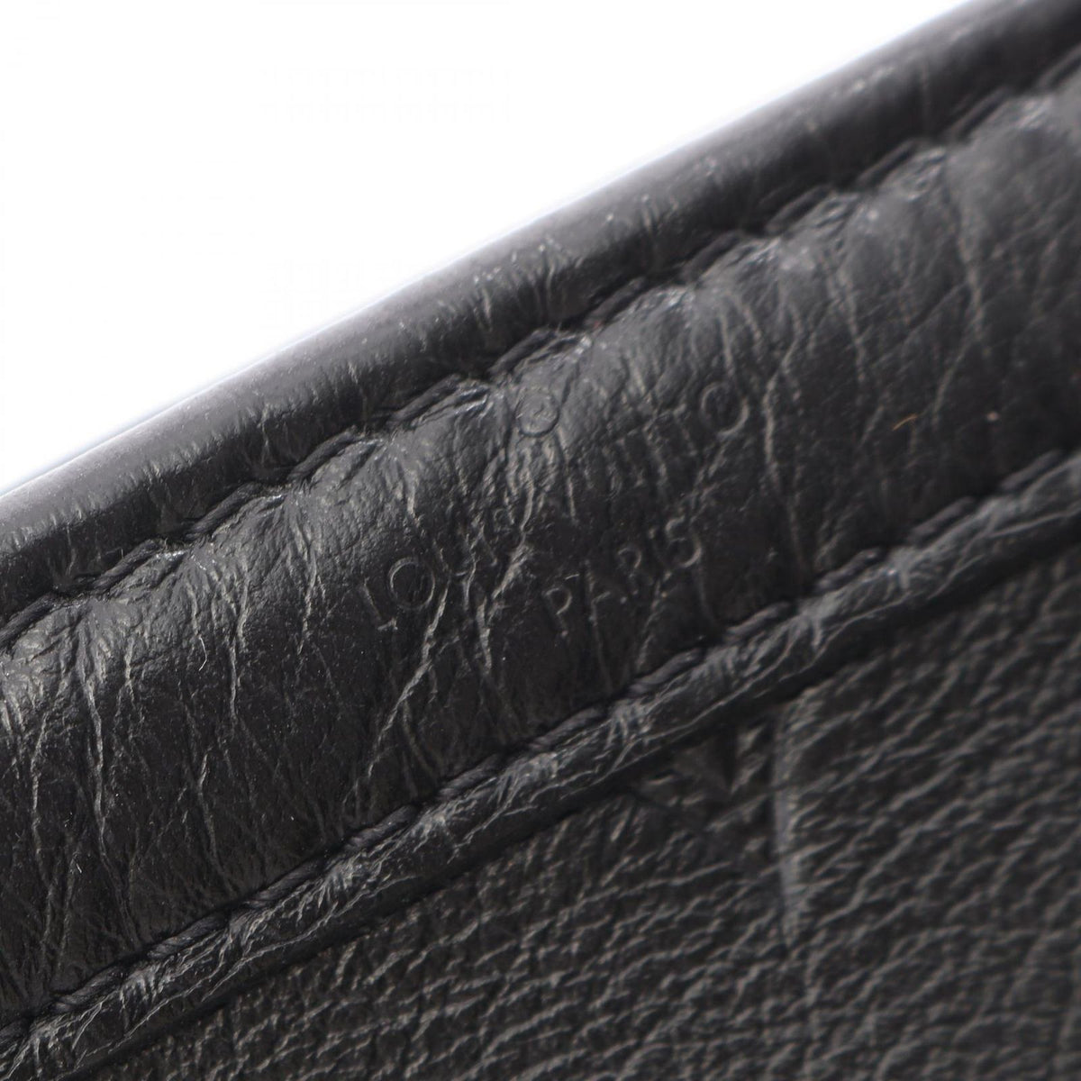 Louis Vuitton Shoulder Bag Gaston Wearable Wallet Noir Leather — view 4