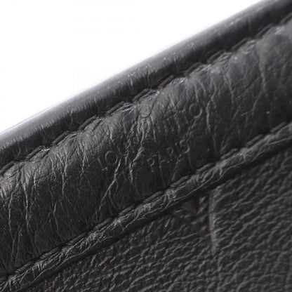 Louis Vuitton Shoulder Bag Gaston Wearable Wallet Noir Leather — view 4