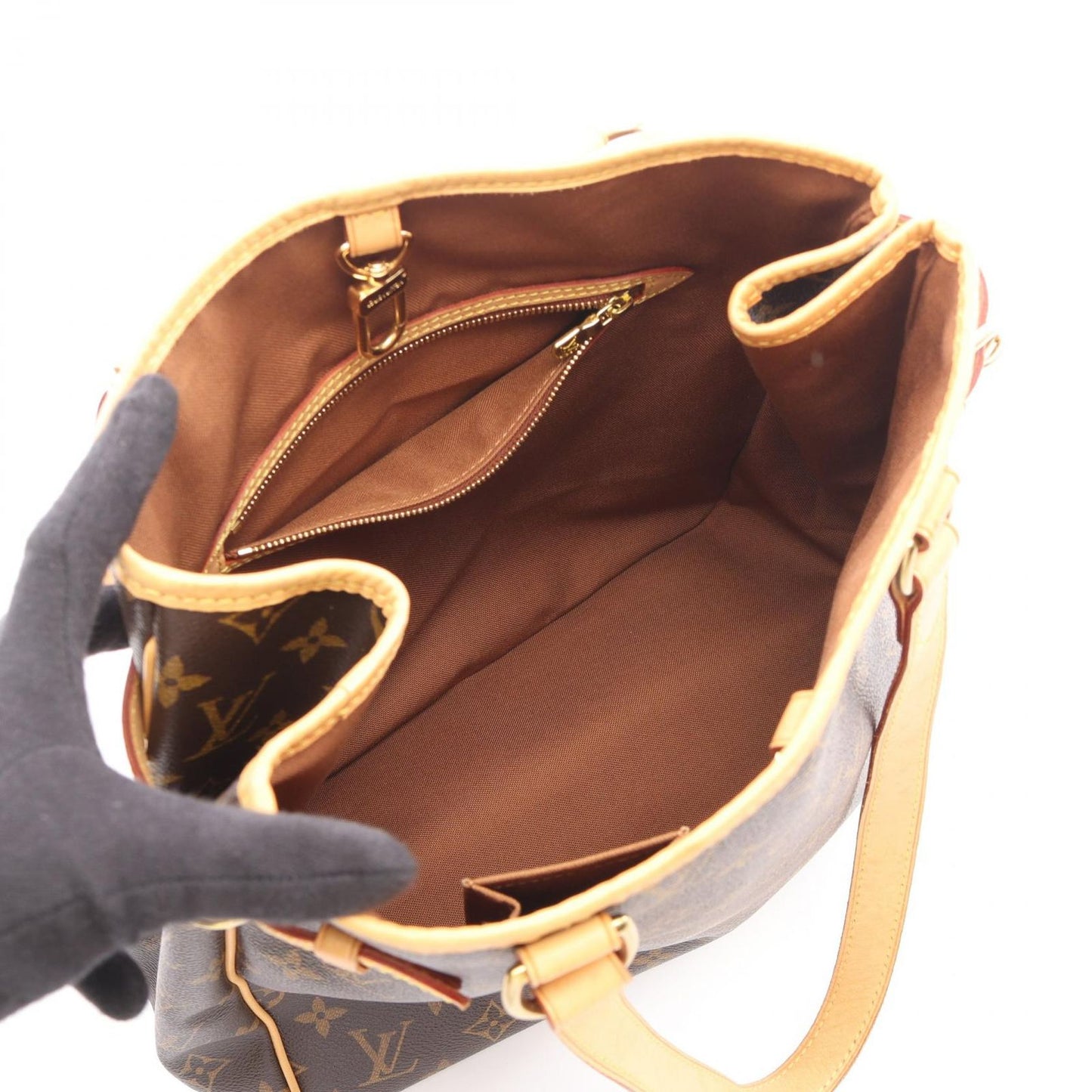 Louis Vuitton Tote Bag Batignolles Vertical Canvas Leather — view 3