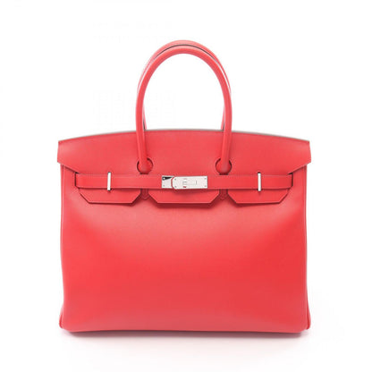 Hermes Birkin 35 Bougainvillea Leather Handbag