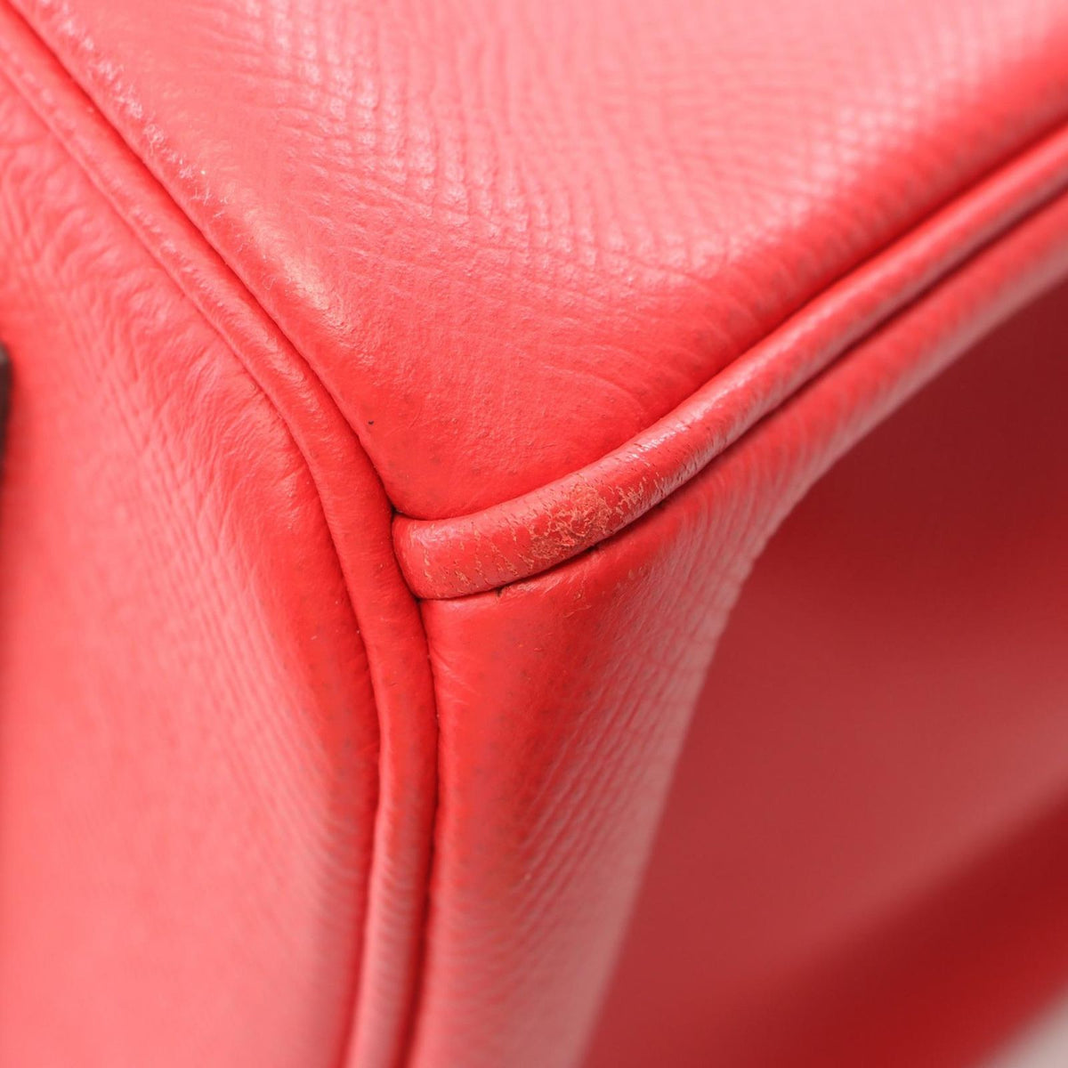 Hermes Birkin 35 Bougainvillea Leather Handbag — view 7