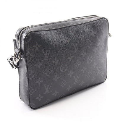 Louis Vuitton Shoulder Bag Trio Messenger Monogram Eclipse Canvas Leather — view 2