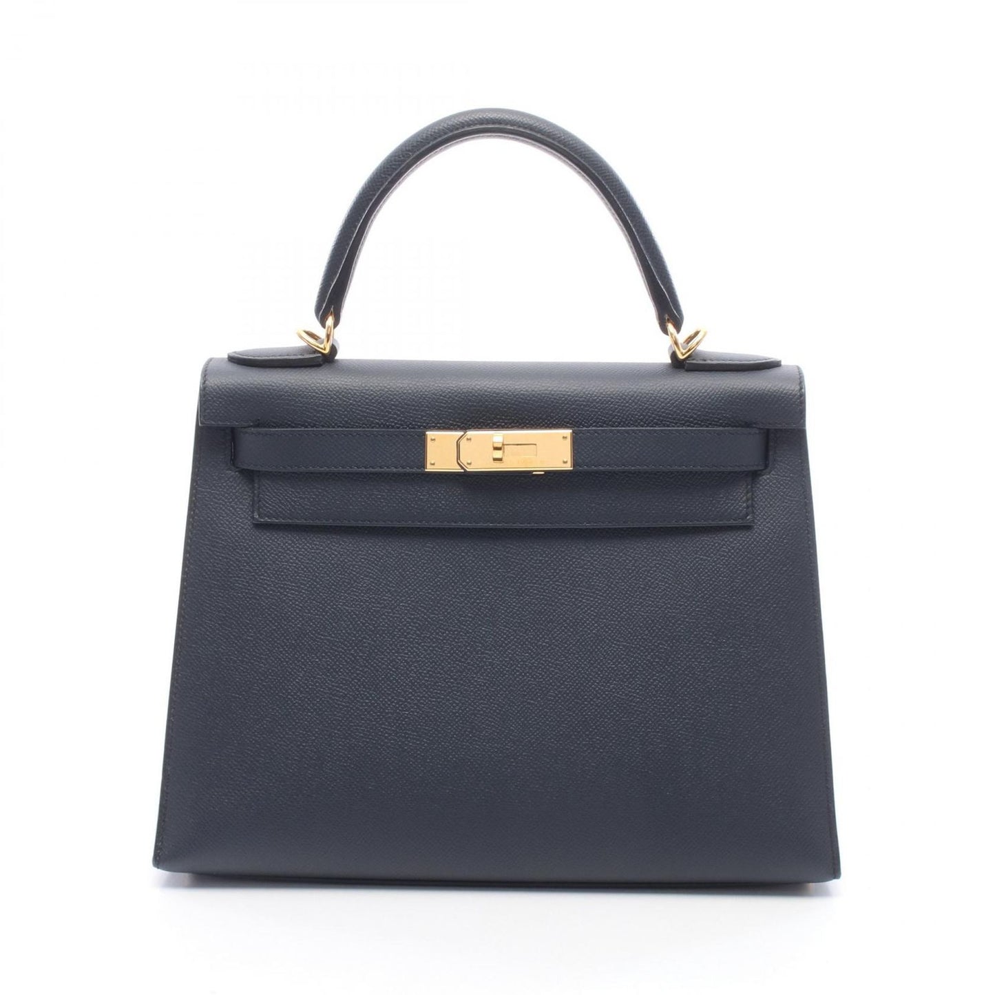 Hermes Kelly 28 Blue Indigo Handbag