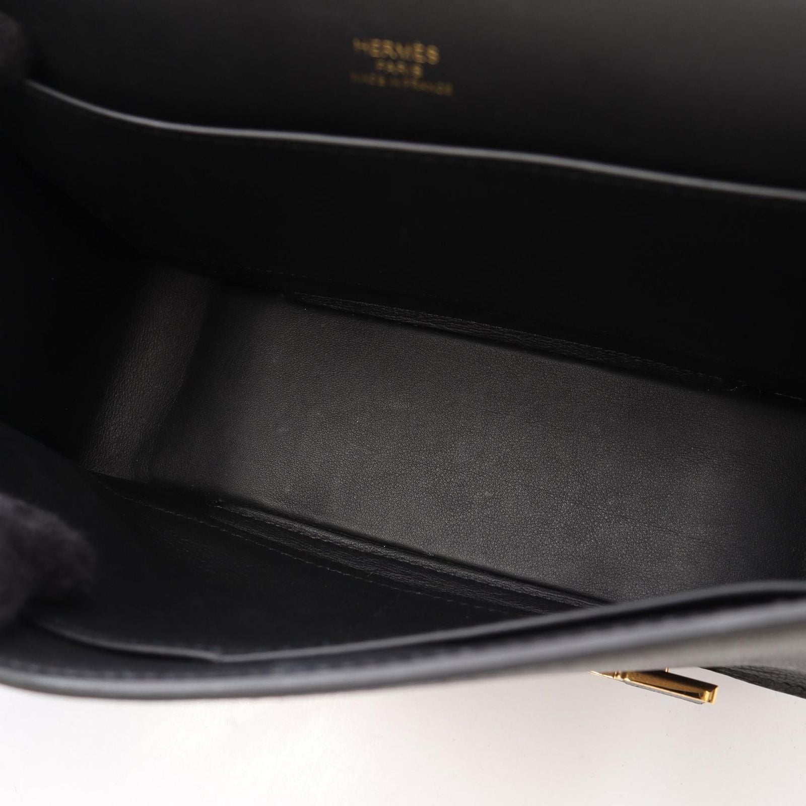 Hermes Shoulder Bag Geta Black — view 7