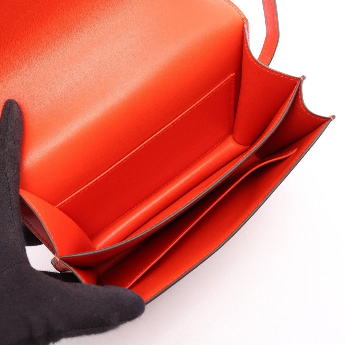Hermes Shoulder Bag Constance 3 Mini Rouge Pivoine — view 3