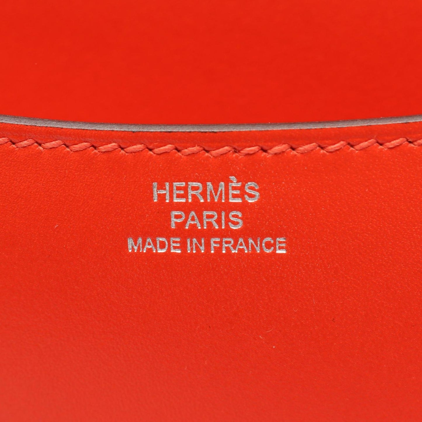 Hermes Shoulder Bag Constance 3 Mini Rouge Pivoine — view 4
