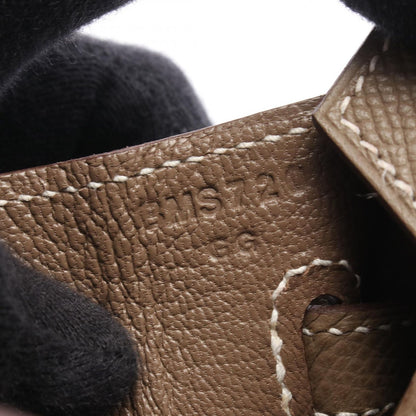Hermes Birkin 25 Series Etoupe Leather Handbag — view 5