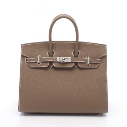 Hermes Birkin 25 Series Etoupe Leather Handbag