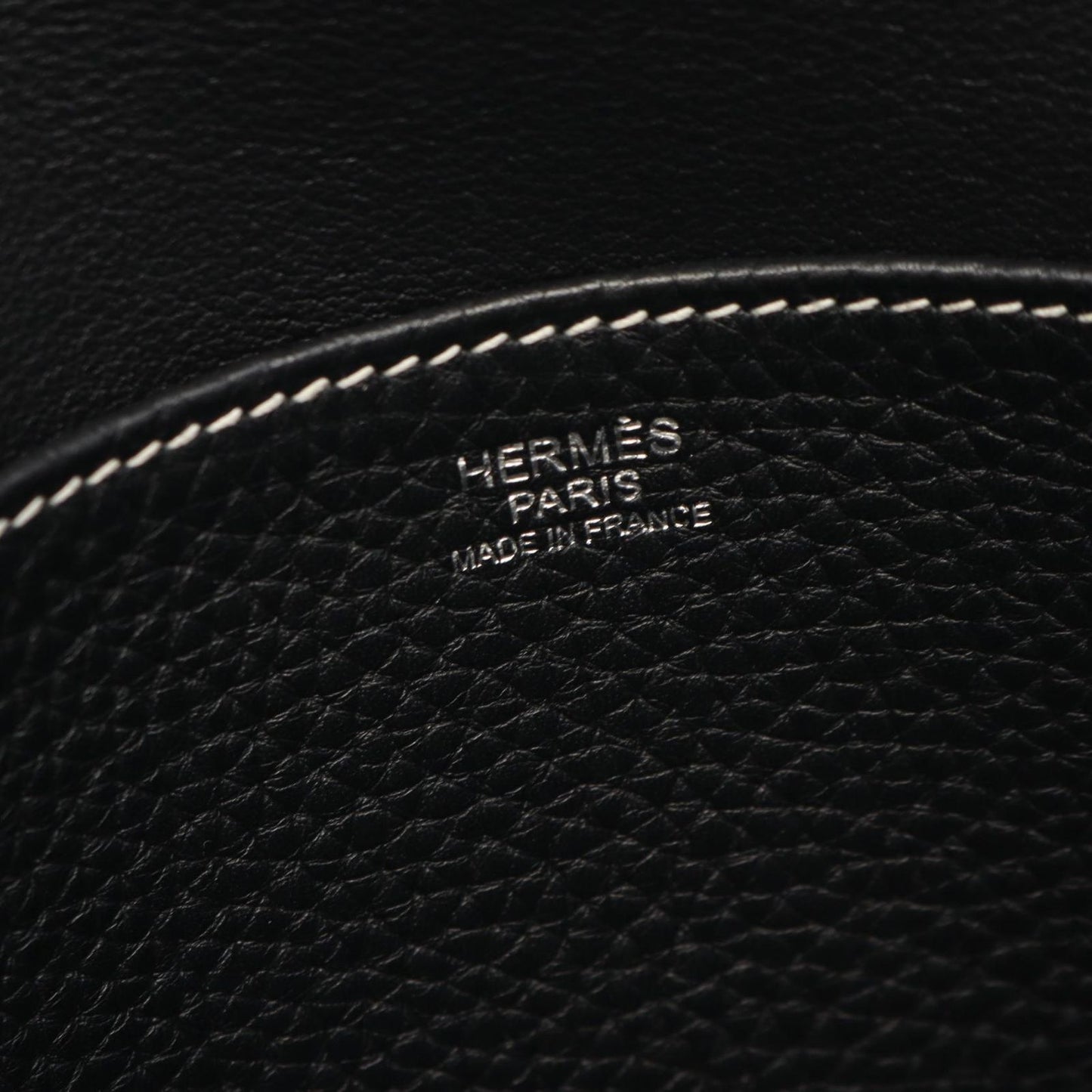 Hermes Halzan 31 2-Way Black Shoulder Bag — view 4