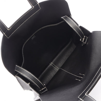 Hermes Halzan 31 2-Way Black Shoulder Bag — view 3