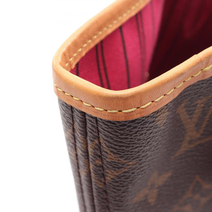 Louis Vuitton Tote Bag Neverfull MM Monogram Pivoine Canvas Leather — view 6