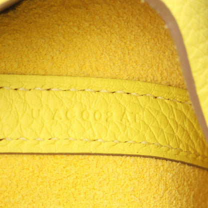 Hermes Picotin Lock PM Lime Leather Handbag — view 5