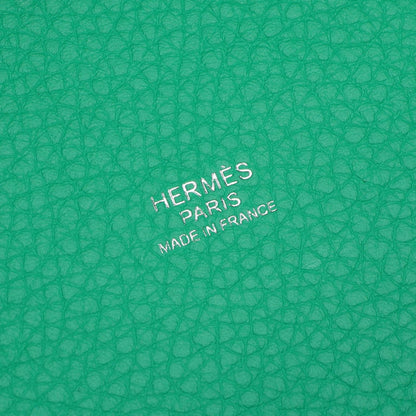 Hermes Picotin Lock PM Vert Comic Blue Frida Leather PM Eclat Handbag — view 4
