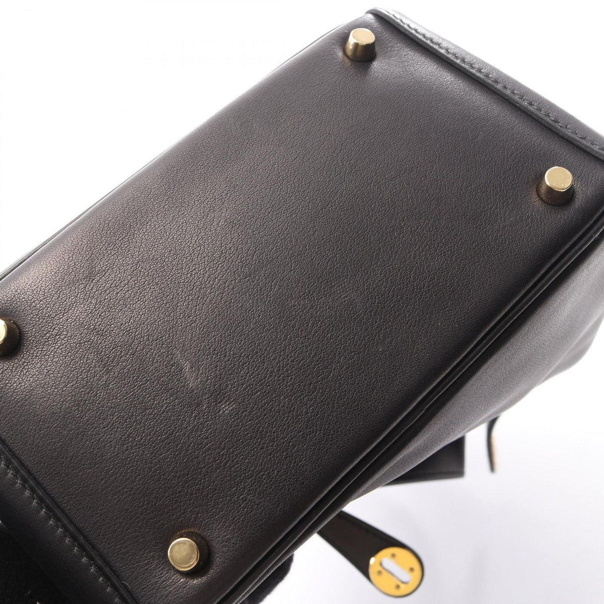 Hermes Shoulder Bag Lindy Mini Black Leather — view 8