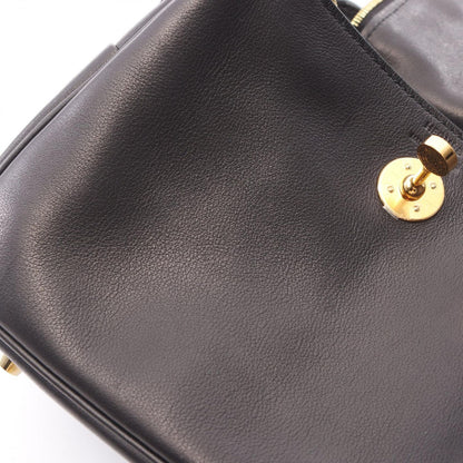 Hermes Shoulder Bag Lindy Mini Black Leather — view 6