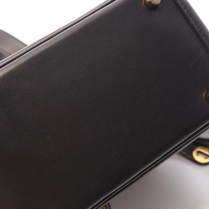 Hermes Shoulder Bag Lindy Mini Black Leather — view 7