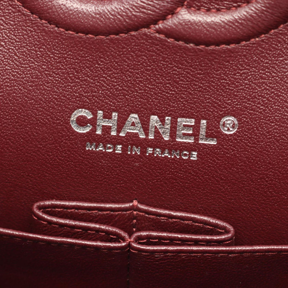Chanel Shoulder Bag Quilted Double Flap Black Caviar Leather Chain — view 4